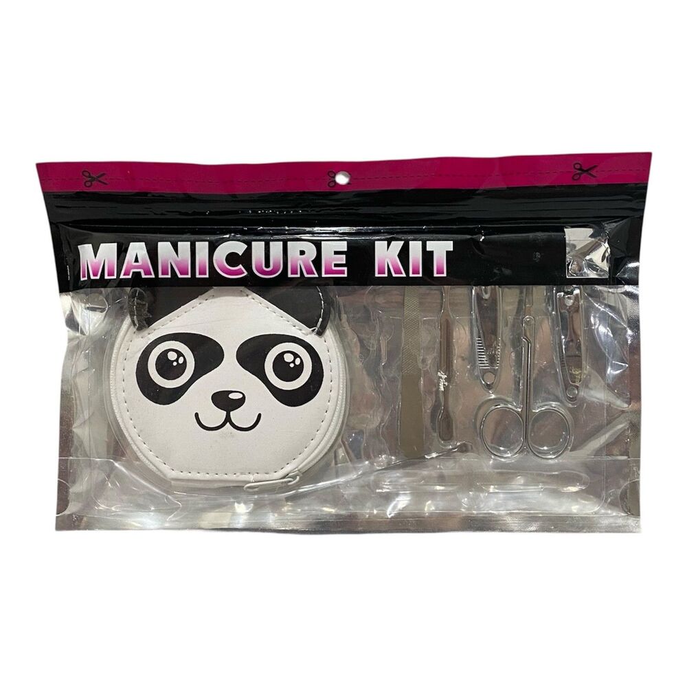 Dolgen Kids Panda Manicure Kit With Case